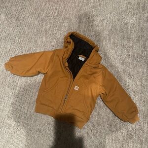 Carhartt Brown Hooded Jacket